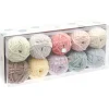 Ricorumi Set Pastel Collection Nilli Nilli Chenillegarn 10 Stk á 25gr von Rico Design