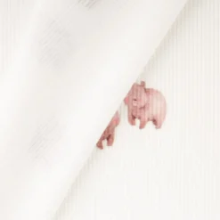 Rippjersey Rib Jersey Stoff Baumwolle Bären natur braun 1,2m Breite