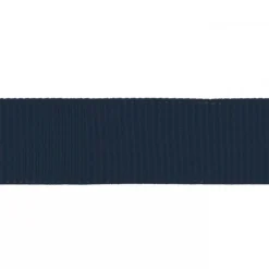 Ripsband elastisch dunkelblau einfarbig Breite: 5cm