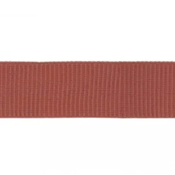 Ripsband elastisch terra einfarbig Breite: 5cm