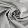 Royal Micro Satin Stoff Meterware grau 1,40m Breite