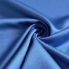 Royal Micro Satin Stoff Meterware royal blau 1,40m Breite
