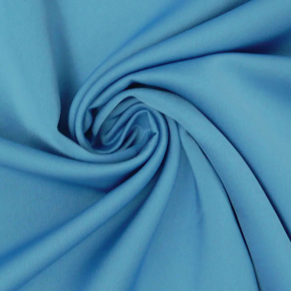 Royal Micro Satin Stoff Meterware blau 1,40m Breite