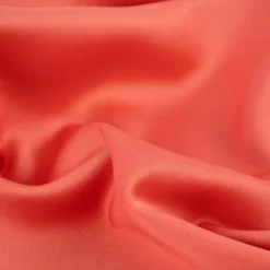 Royal Micro Satin Stoff Meterware coral koralle 1,40m Breite