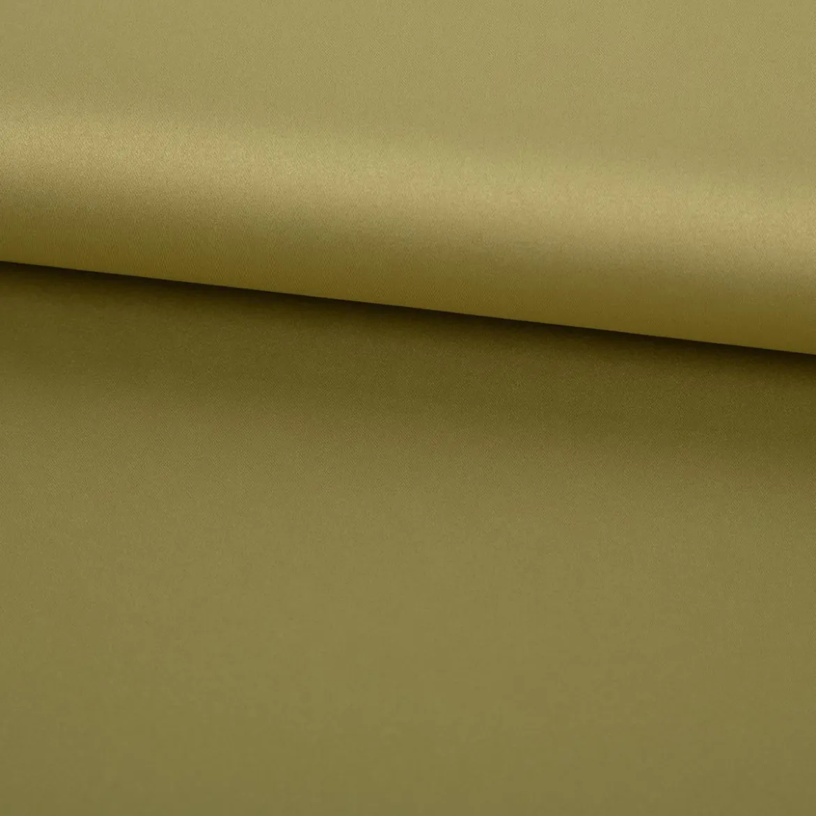 Royal Micro Satin Stoff Meterware olive 1,40m Breite