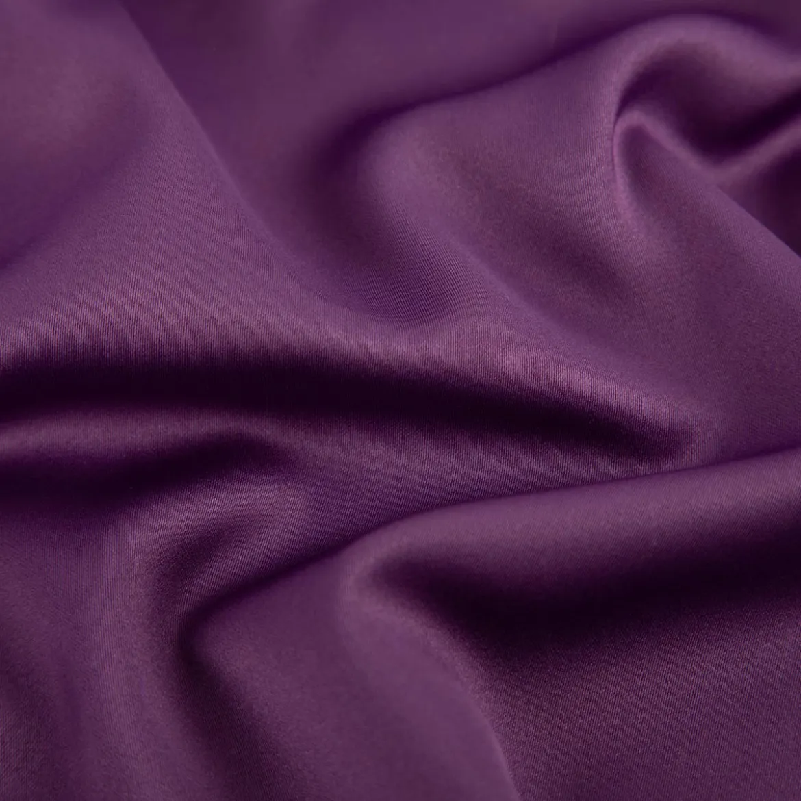 Royal Micro Satin Stoff Meterware dark purple 1,40m Breite
