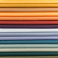Royal Micro Satin Stoff Meterware senfgelb 1,40m Breite