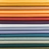 Royal Micro Satin Stoff Meterware gelb 1,40m Breite