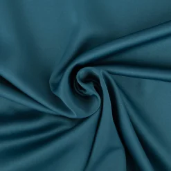 Royal Micro Satin Stoff Meterware Petrolblau 1,40m Breite