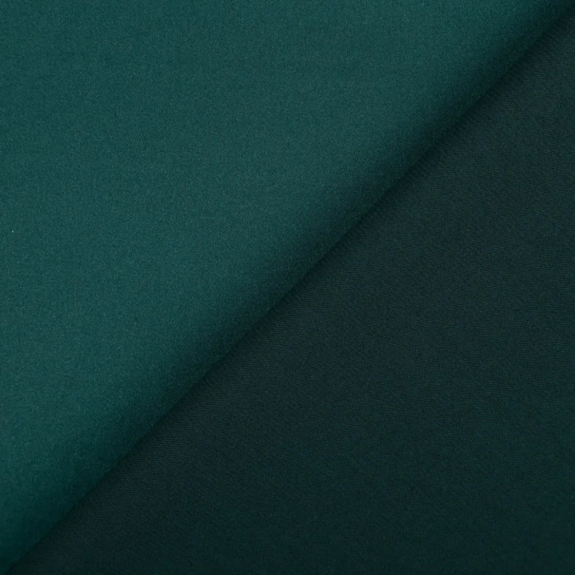 Royal Micro Satin Stoff Meterware Waldgrün 1,40m Breite