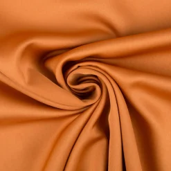 Royal Micro Satin Stoff Meterware rost 1,40m Breite