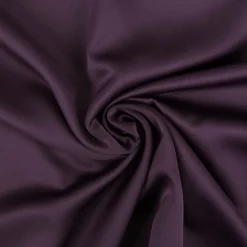 Royal Micro Satin Stoff Meterware aubergine 1,40m Breite