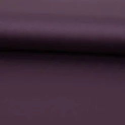 Royal Micro Satin Stoff Meterware aubergine 1,40m Breite