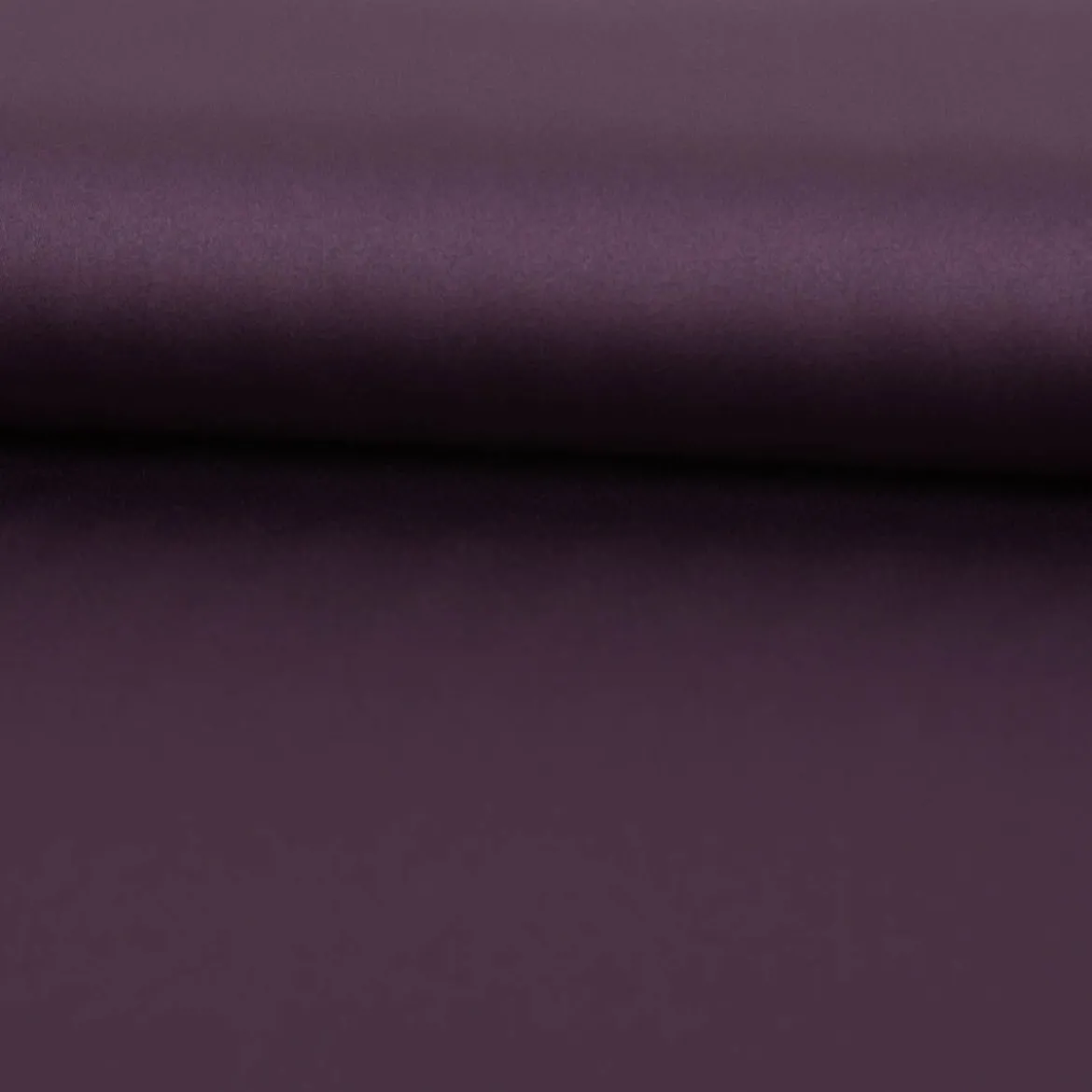 Royal Micro Satin Stoff Meterware aubergine 1,40m Breite