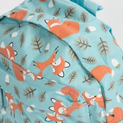 Rucksack Kinder Fuchs blau 24x24cm