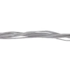 Rundgummi Gummikordel Extraweich Gummi Band rund hellgrau Breite: 5mm