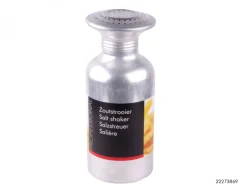 Salzstreuer Pommes Aluminium silber 19x8cm