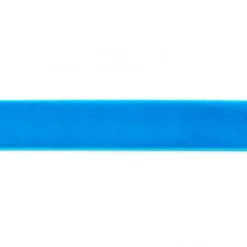 Samtband aqua blau Meterware Breite: 25mm 100% Polyester
