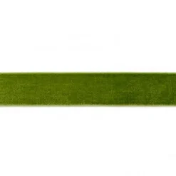 Samtband dunkel lime Meterware Breite: 25mm 100% Polyester