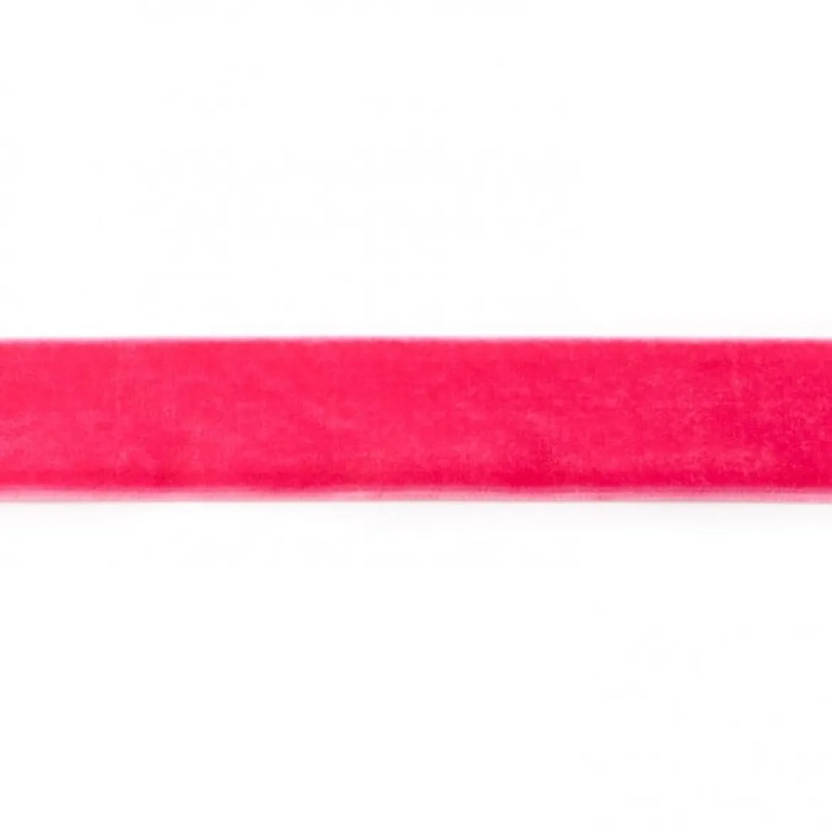 Samtband fuchsia Meterware Breite: 25mm 100% Polyester