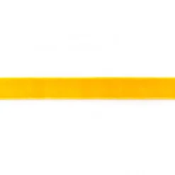 Samtband gelb Meterware Breite: 15mm 100% Polyester