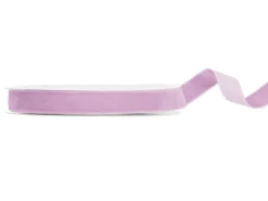 Samtband lavendel 15mm breit 1 Rolle mit 10m Dekoband & Geschenkband