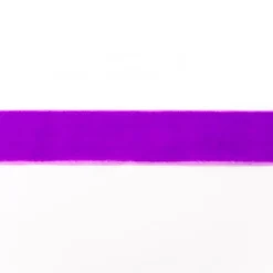 Samtband lila Meterware Breite: 25mm 100% Polyester