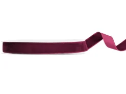 Samtband lila 15mm breit 1 Rolle mit 10m Dekoband & Geschenkband