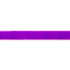Samtband neon lila Meterware Breite: 15mm 100% Polyester