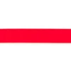 Samtband neon rotorange Meterware Breite: 25mm 100% Polyester