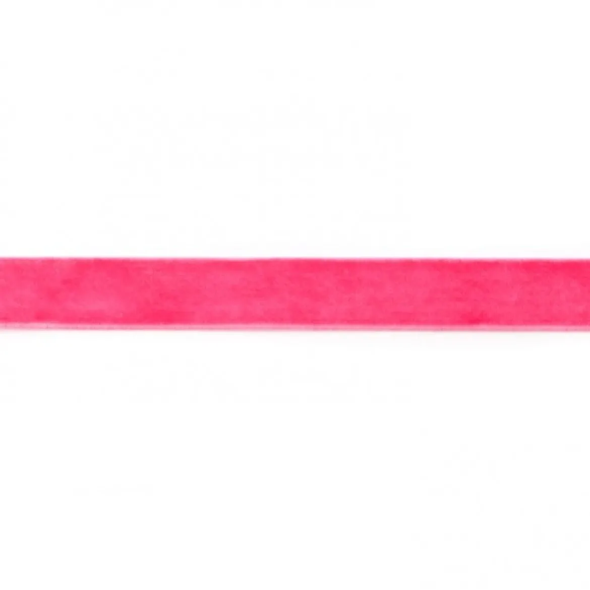 Samtband pink Meterware Breite: 15mm 100% Polyester
