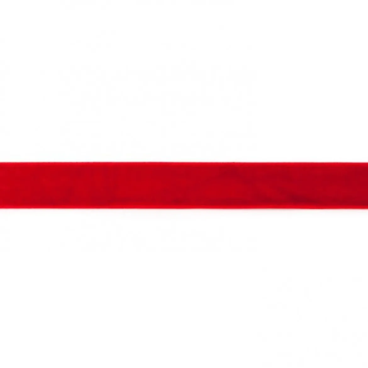 Samtband rot Meterware Breite: 15mm 100% Polyester