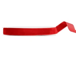 Samtband rot15mm breit 1 Rolle mit 10m Dekoband & Geschenkband