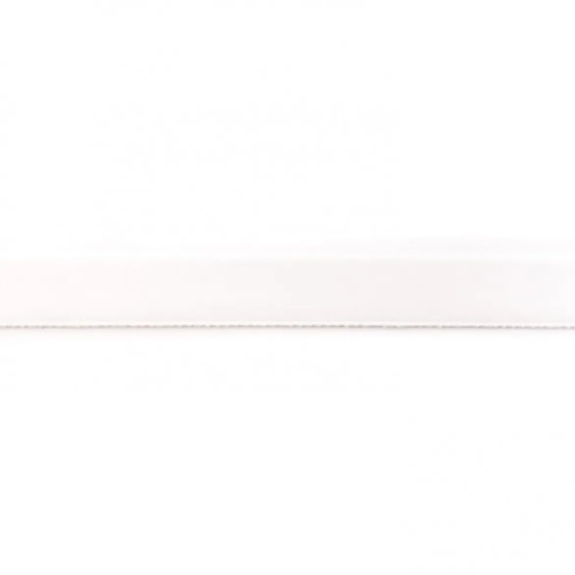 Samtband weiß Meterware Breite: 15mm 100% Polyester