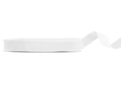 Samtband weiß 15mm breit 1 Rolle mit 10m Dekoband & Geschenkband