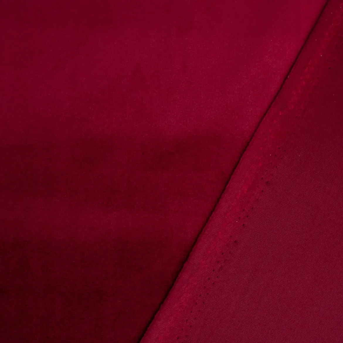 Samtstoff Dekostoff Velvet Samt einfarbig dunkelrot 1,4m