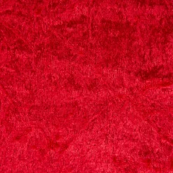 Samtstoff Kreativstoff Pannesamt einfarbig tomatenrot rot 1,45m