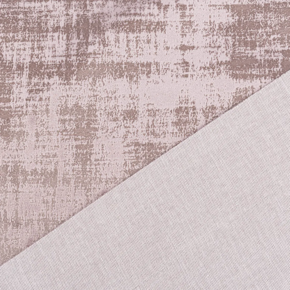 Samtstoff Polsterstoff Dekostoff Clarke & Clarke STUDIO G Microfaser Alessia Struktur altrosa 140cm Breite