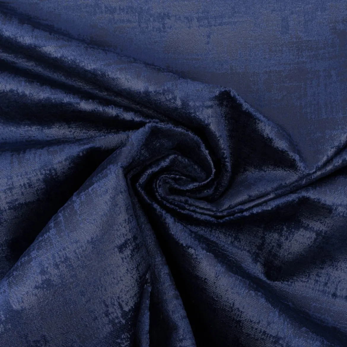 Samtstoff Polsterstoff Dekostoff Clarke & Clarke STUDIO G Microfaser Alessia Struktur blau 140cm Breite