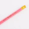 Sass & Belle Bleistift Set Busy being a mum 6 Stück rosa goldfarbig 19cm