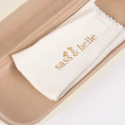 Sass & Belle Brillenetui Fuchs beige bunt 16,5x6,5x3cm