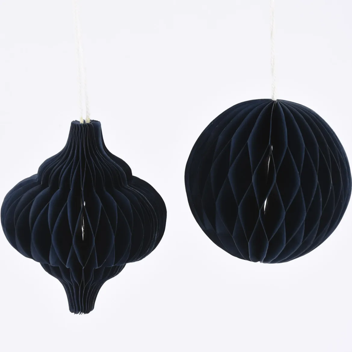Sass & Belle Dekohänger Wabenball Papier blau 2 Stück 10cm
