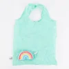 Sass & Belle Einkaufstasche faltbar Regenbogen bunt 36x55cm