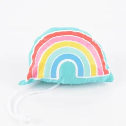 Sass & Belle Einkaufstasche faltbar Regenbogen bunt 36x55cm