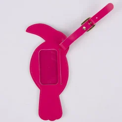 Sass & Belle Gepäckanhänger Tukan schwarz pink bunt 14x17cm