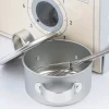 Sass & Belle Kinder-Kochset im Spielzeugkoffer Sterne 7-teilig grau 24,5x16x12cm