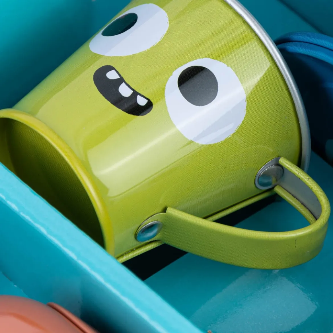 Sass & Belle Kinder-Teeset Monster blau bunt 7-teilig 17,5x17,5x9,5cm