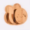 Sass & Belle Kinder Teller Biene Bambus 20,5x16cm