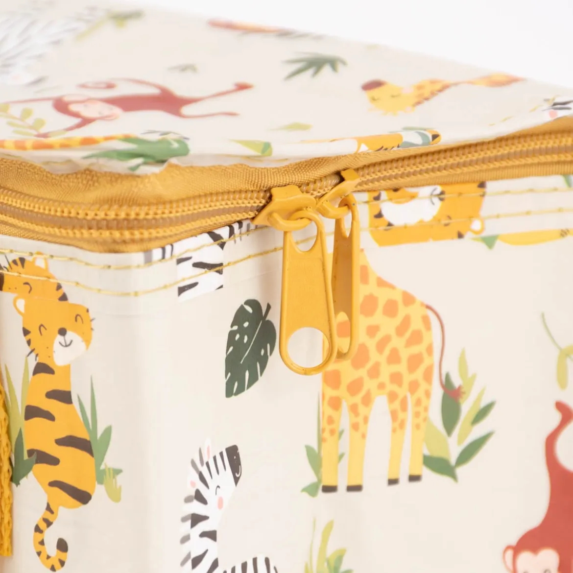 Sass & Belle Mini Kühltasche Savannah Safari creme gelb mehrfarbig 21x16x13cm