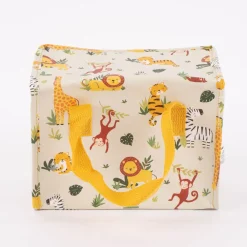 Sass & Belle Mini Kühltasche Savannah Safari creme gelb mehrfarbig 21x16x13cm